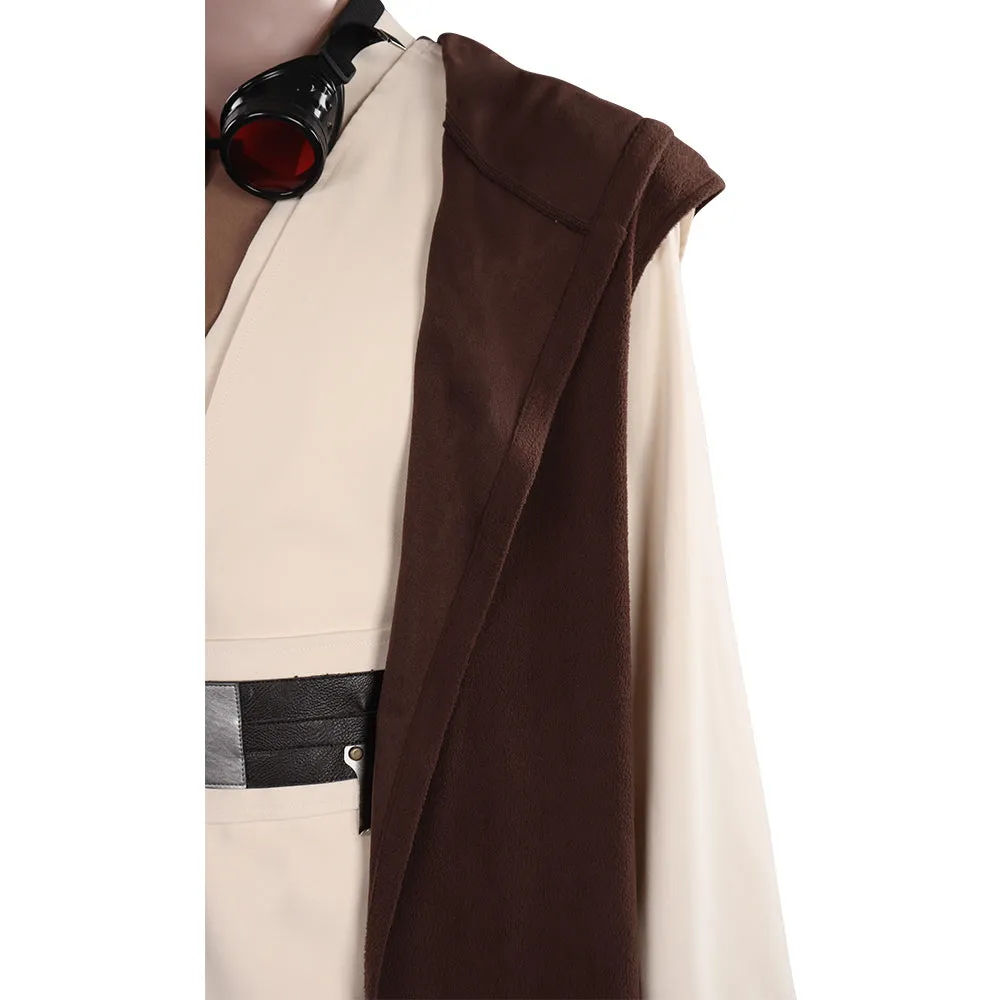 TV Series Obi-Wan Kenobi Outfits Cosplay Costume Halloween Carnival Suit