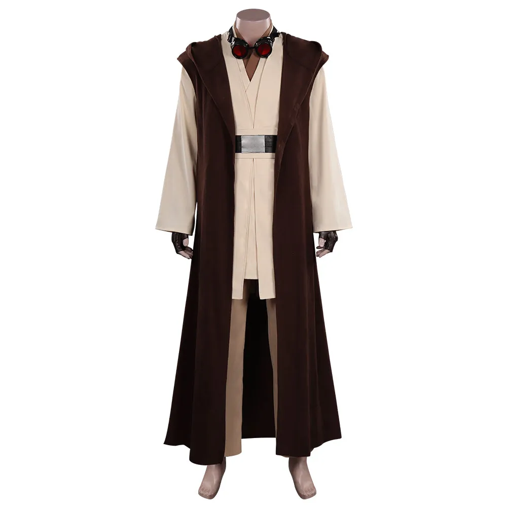 TV Series Obi-Wan Kenobi Outfits Cosplay Costume Halloween Carnival Suit