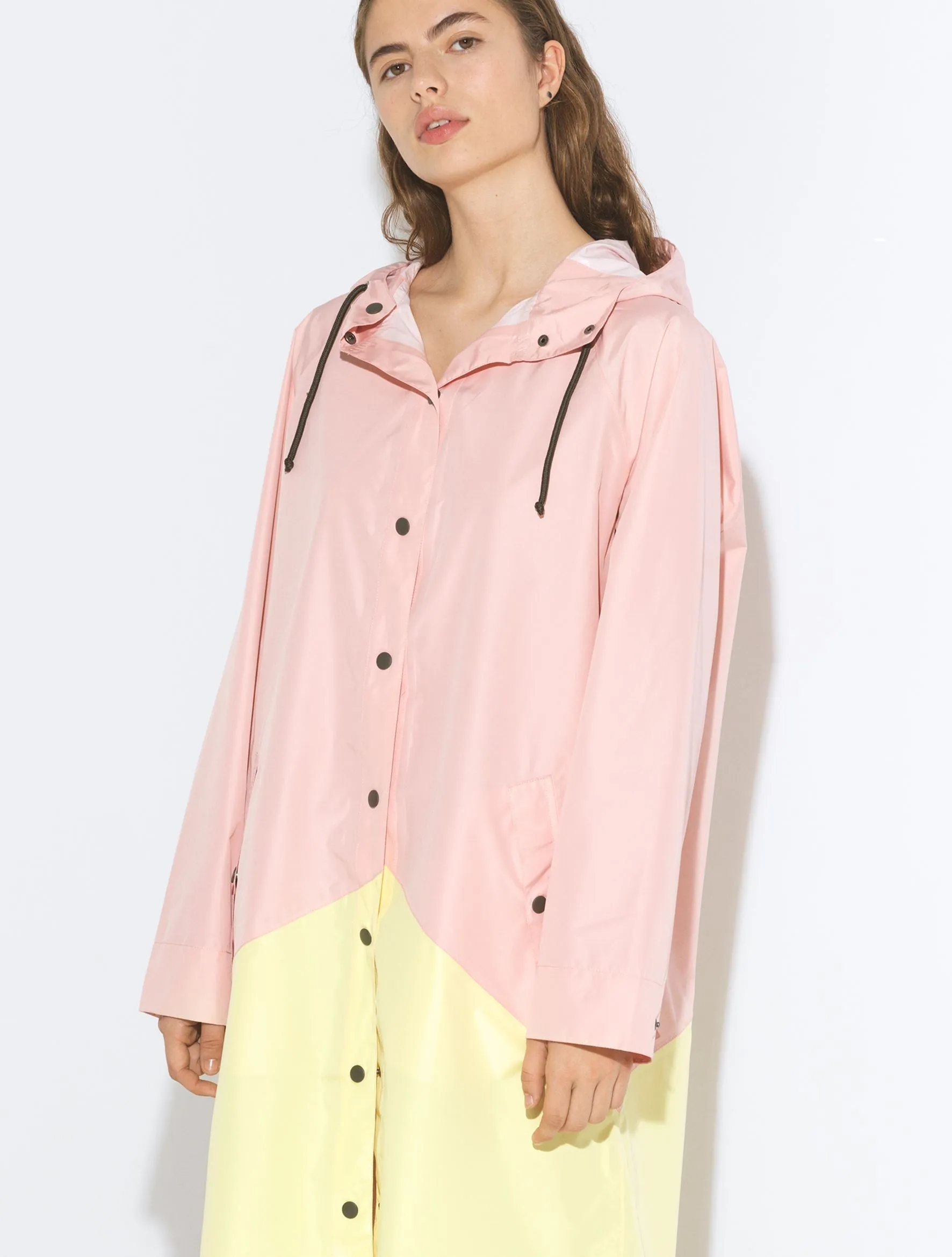 Two Tone Magpie Raincoat