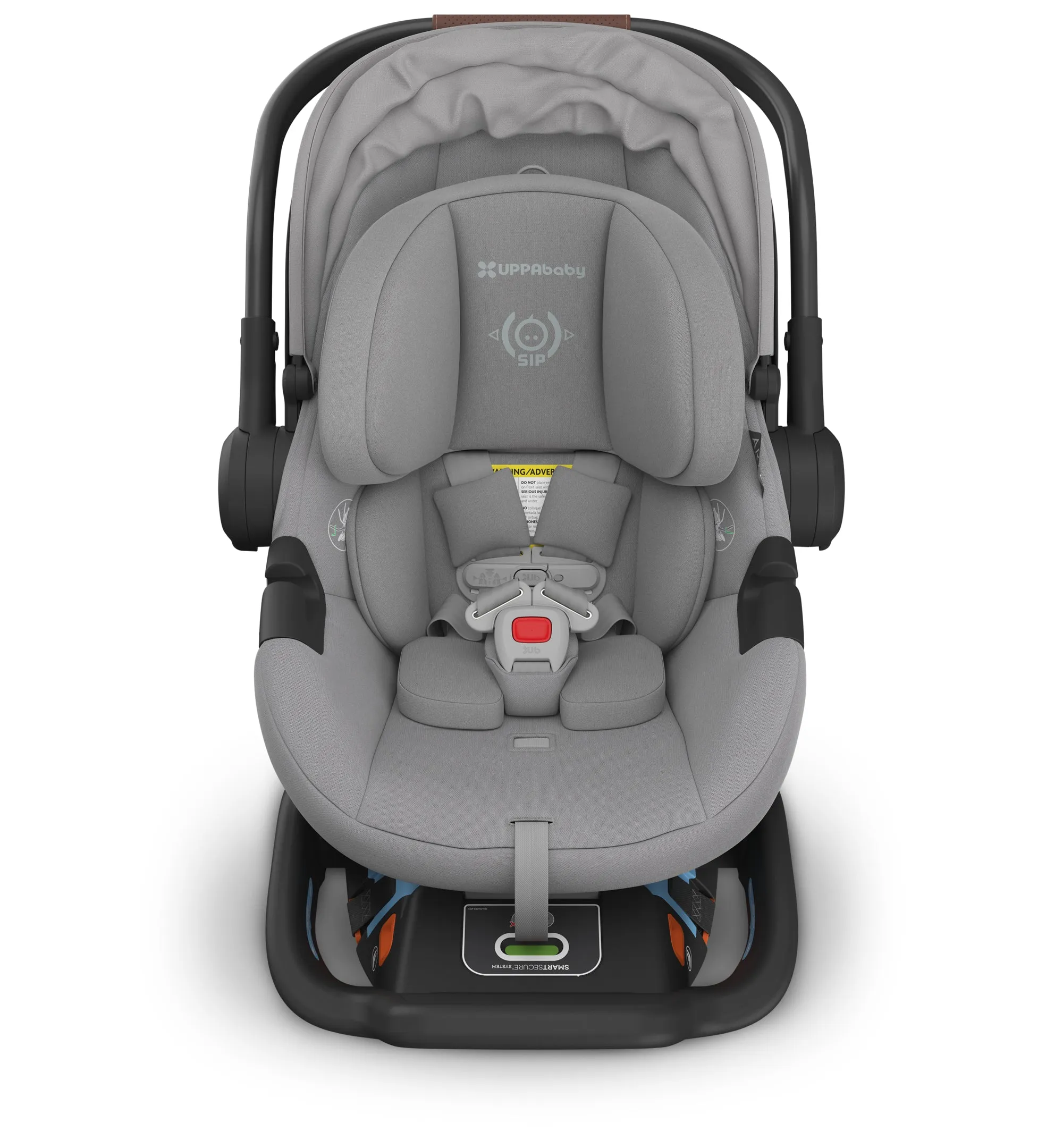 UPPAbaby Aria Infant Car Seat - Anthony (Grey/Chestnut Leather)