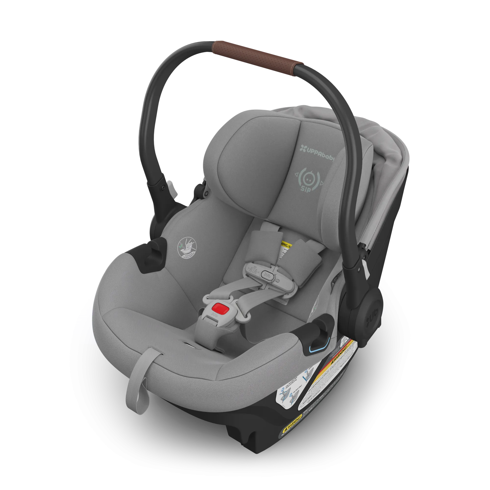 UPPAbaby Aria Infant Car Seat - Anthony (Grey/Chestnut Leather)