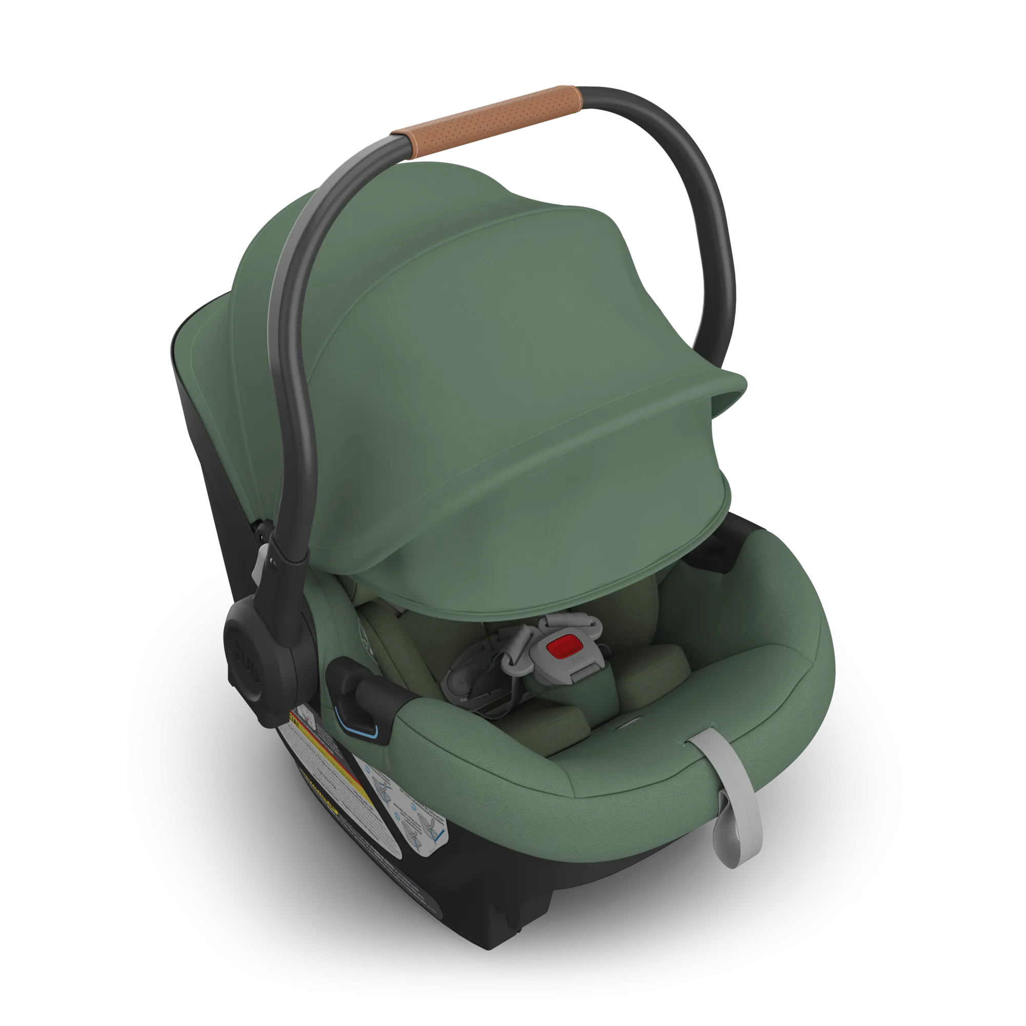 UPPAbaby Aria Infant Car Seat - Gwen (Green/Saddle Leather)
