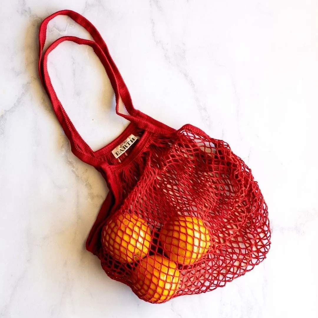 Us   The Earth | GOTS Cert Organic Cotton Mesh Shopping Bags