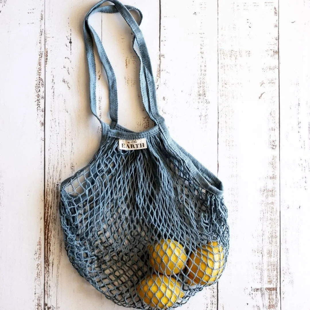 Us   The Earth | GOTS Cert Organic Cotton Mesh Shopping Bags