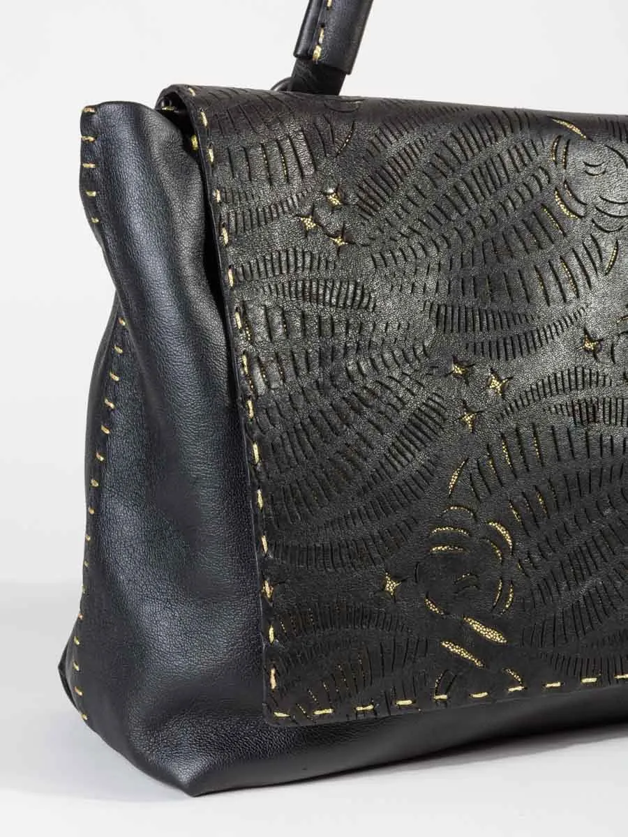 valery sheepskin bag