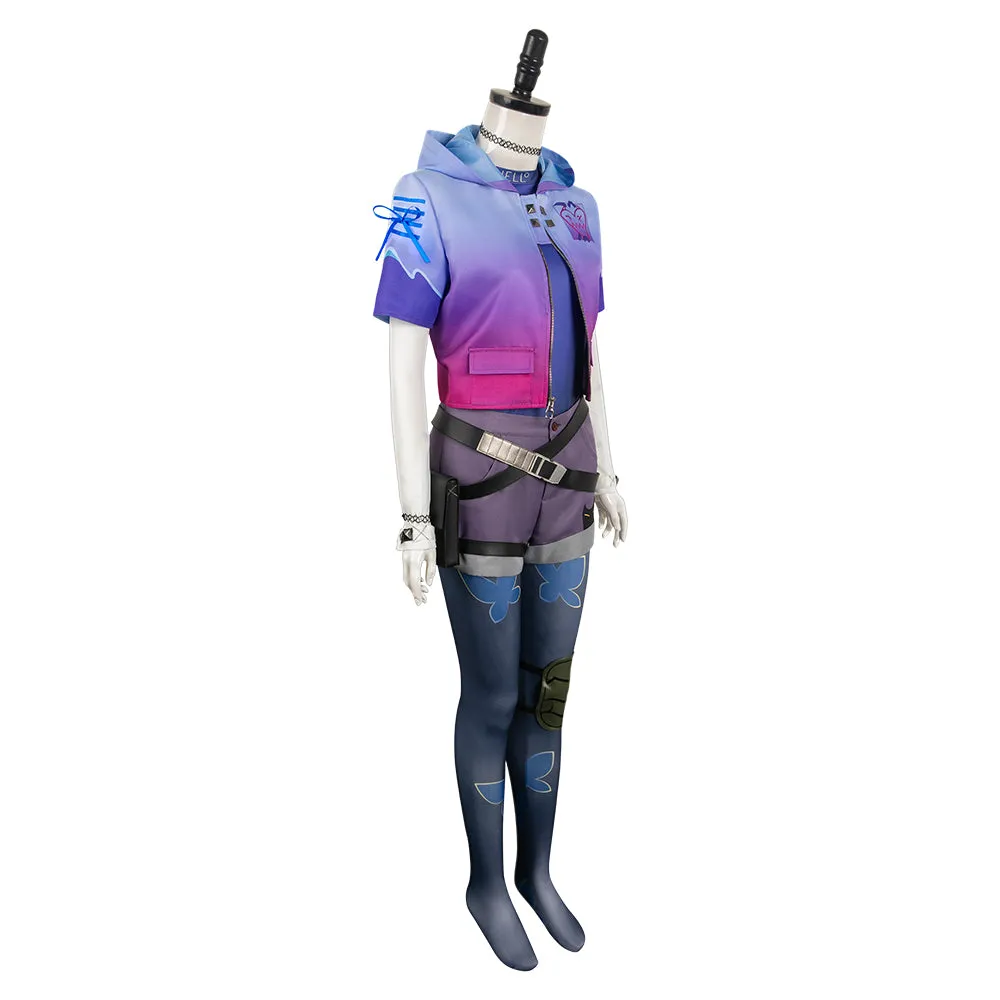 Valorant Clove Not Dead Yet Cosplay Costume Outfits Halloween Carnival Suit