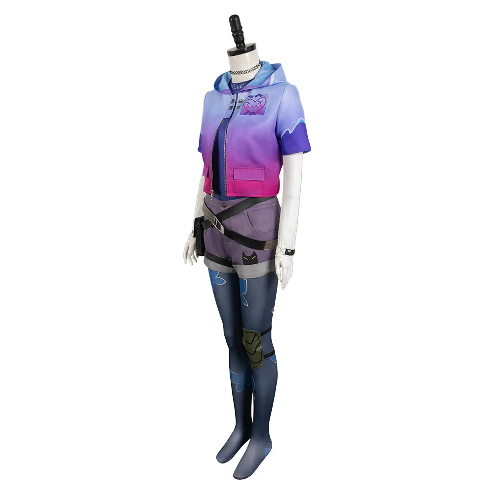 Valorant Clove Not Dead Yet Cosplay Costume Outfits Halloween Carnival Suit