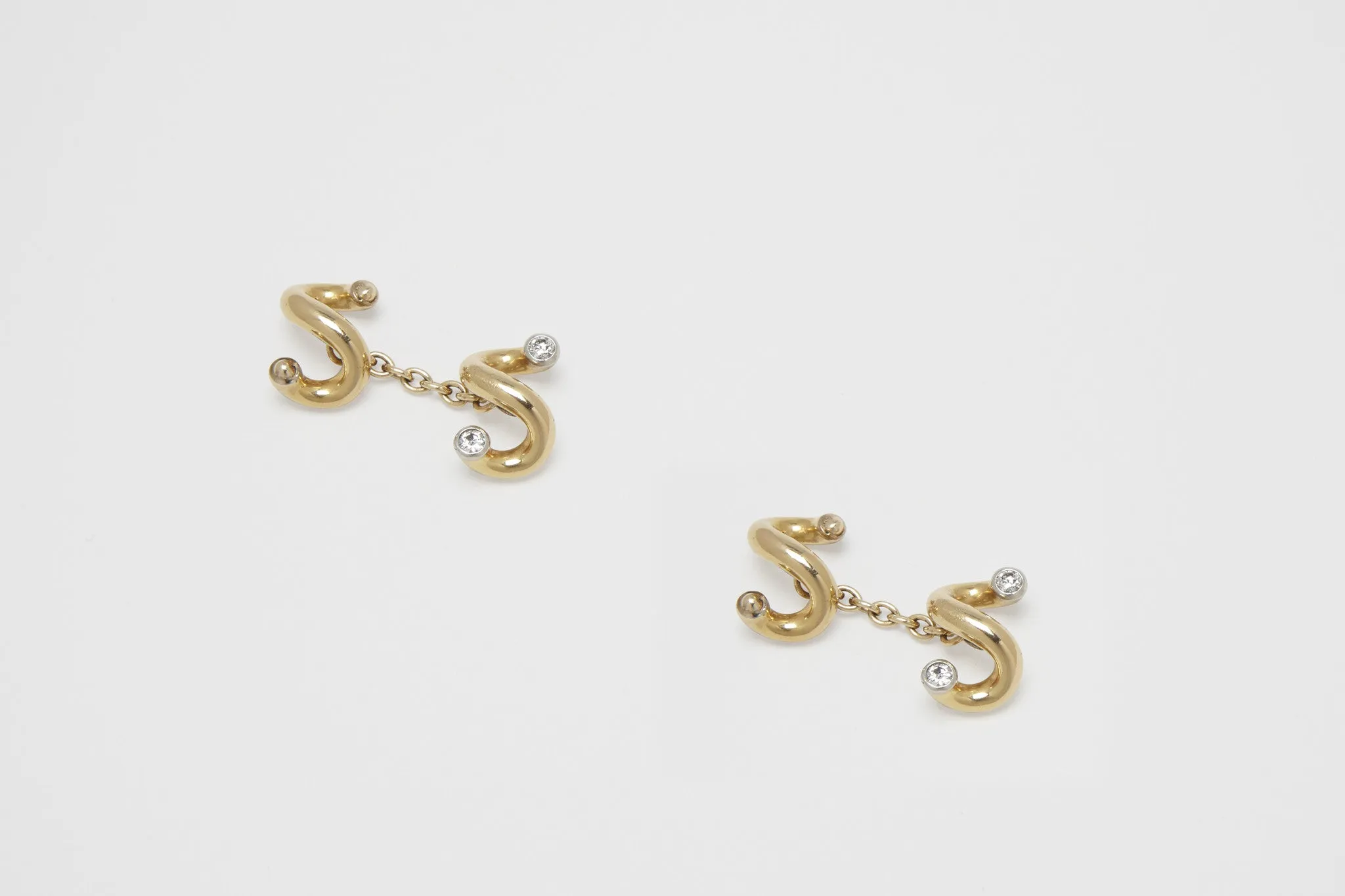 Van Cleef & Arpels Diamond Cufflinks