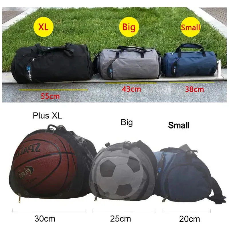 Versatile Wet & Dry Gym Bag: Perfect for Fitness, Yoga & Travel
