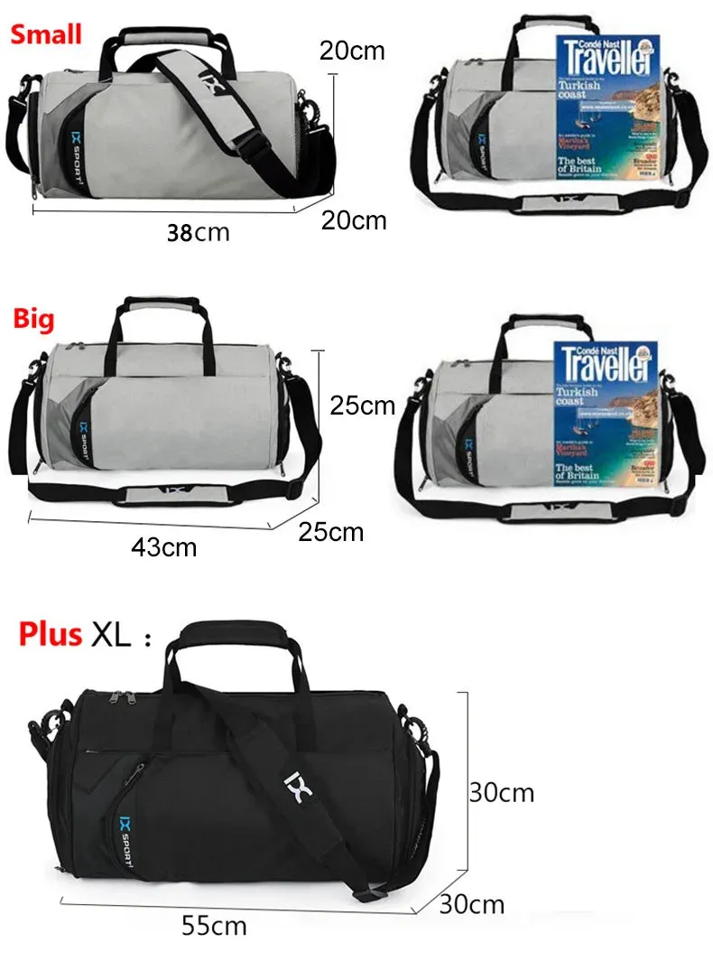 Versatile Wet & Dry Gym Bag: Perfect for Fitness, Yoga & Travel