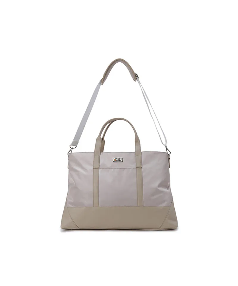 Vice Golf Atelier Orange Scramble Boston Bag - Beige