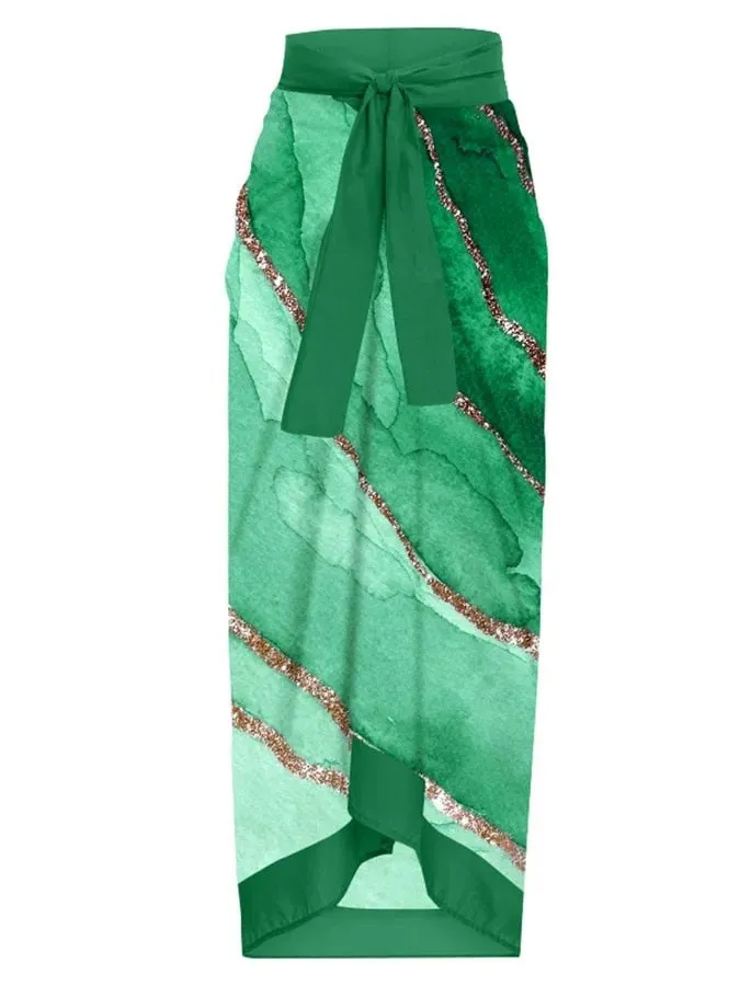 Vintage Bikini Women One Piece Swimsuit Swimwear Skirt Backless Beach Dress Designer 2023 Bathing Suit Surf Wear Beachwear
