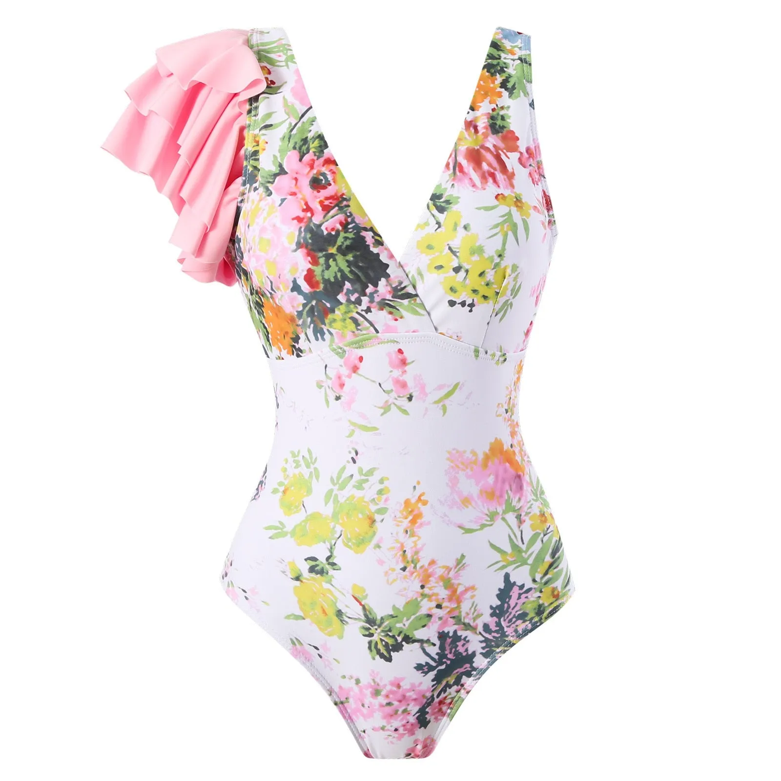 Vintage Bikini Women One Piece Swimsuit Swimwear Skirt Backless Beach Dress Designer 2023 Bathing Suit Surf Wear Beachwear