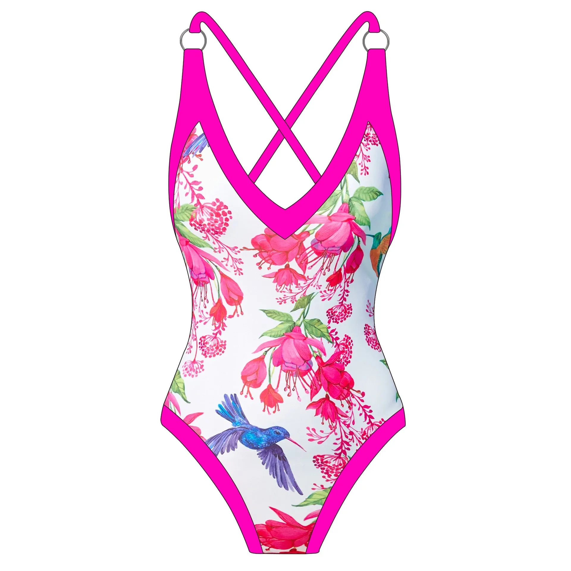 Vintage Bikini Women One Piece Swimsuit Swimwear Skirt Backless Beach Dress Designer 2023 Bathing Suit Surf Wear Beachwear