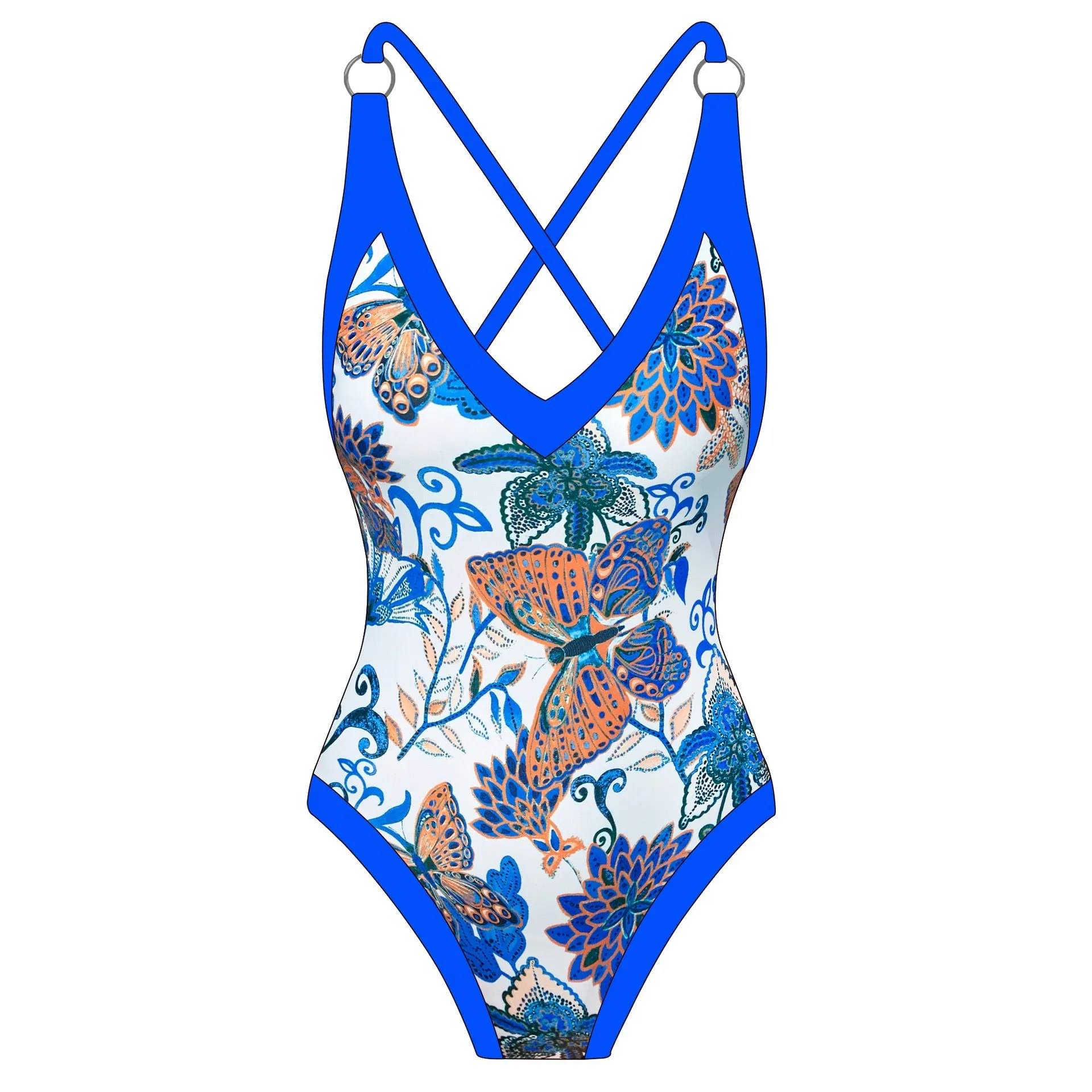 Vintage Bikini Women One Piece Swimsuit Swimwear Skirt Backless Beach Dress Designer 2023 Bathing Suit Surf Wear Beachwear