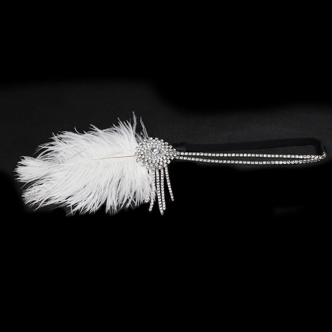 Vintage Flapper Headpiece 1920s Gatsby Fascinator Headband|JaosWish