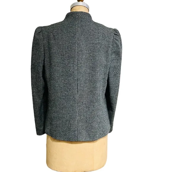 Vintage PeaBody House Jacket Size Fits S/ M two Front pockets 100% Wool