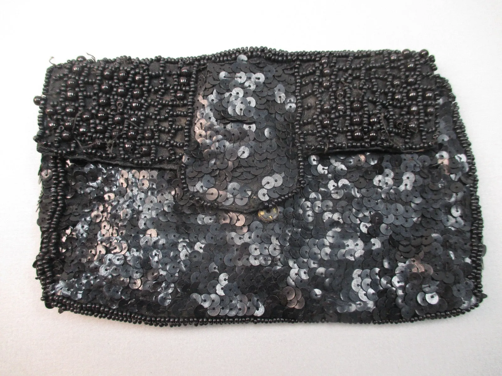 Vintage40s 1940s sequin evening purse