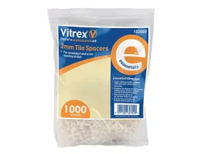 Vitrex Essential Tile Spacers 2Mm Pack Of 1000