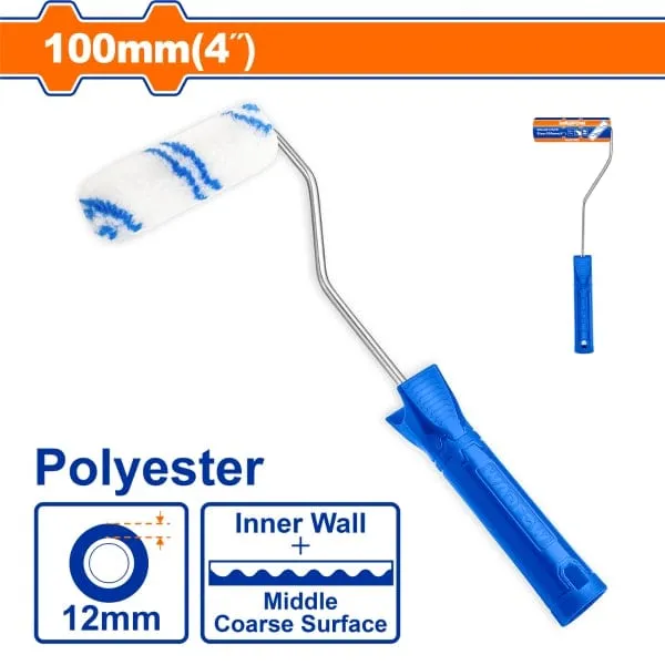 Wadfow 4" Mini Roller Cylinder Brush - WCB1904