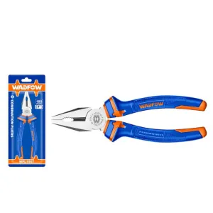 Wadfow Two-Color Handle Combination Plier - 7" & 8"