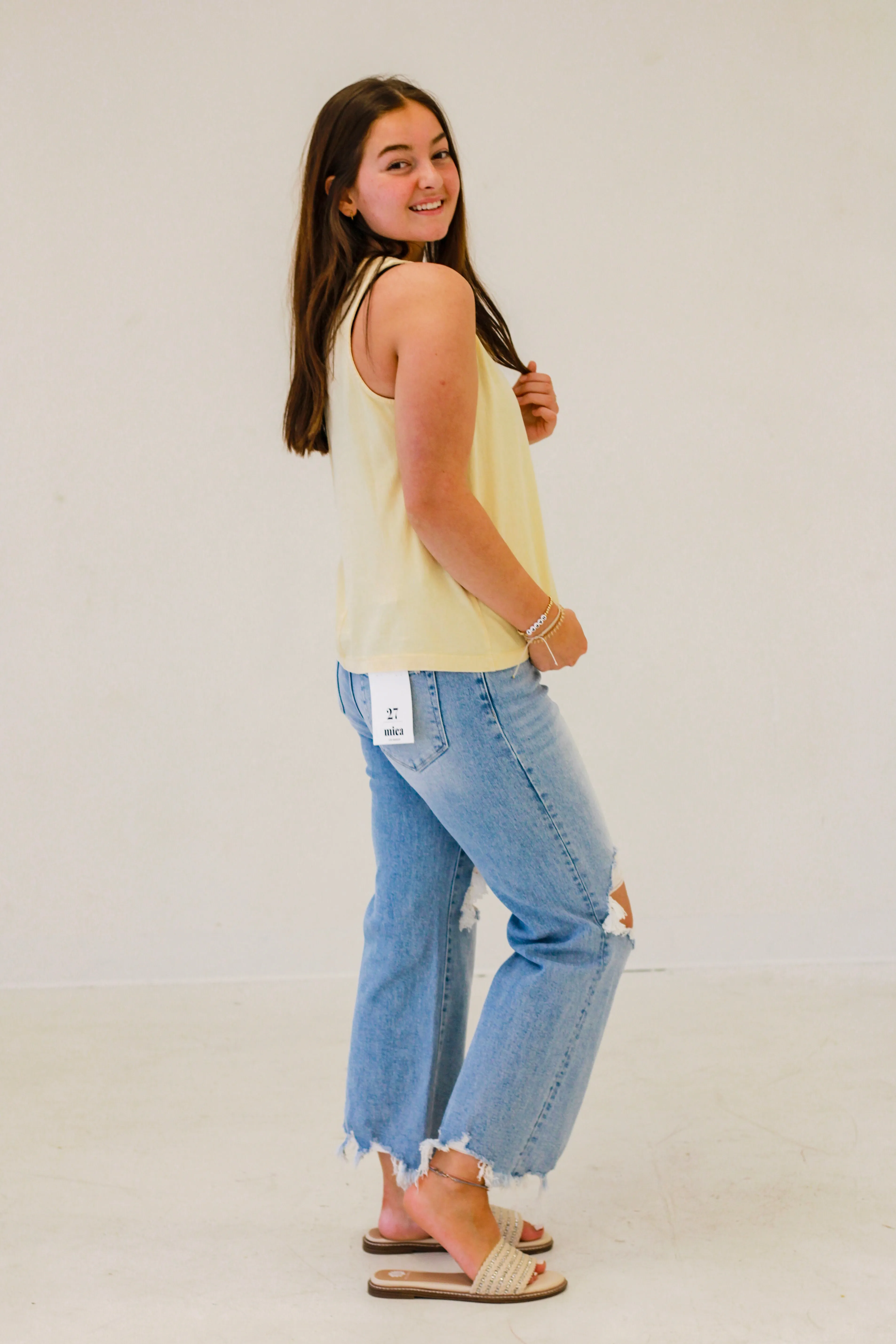 Waiting for the Weekend in Creamy Yellow