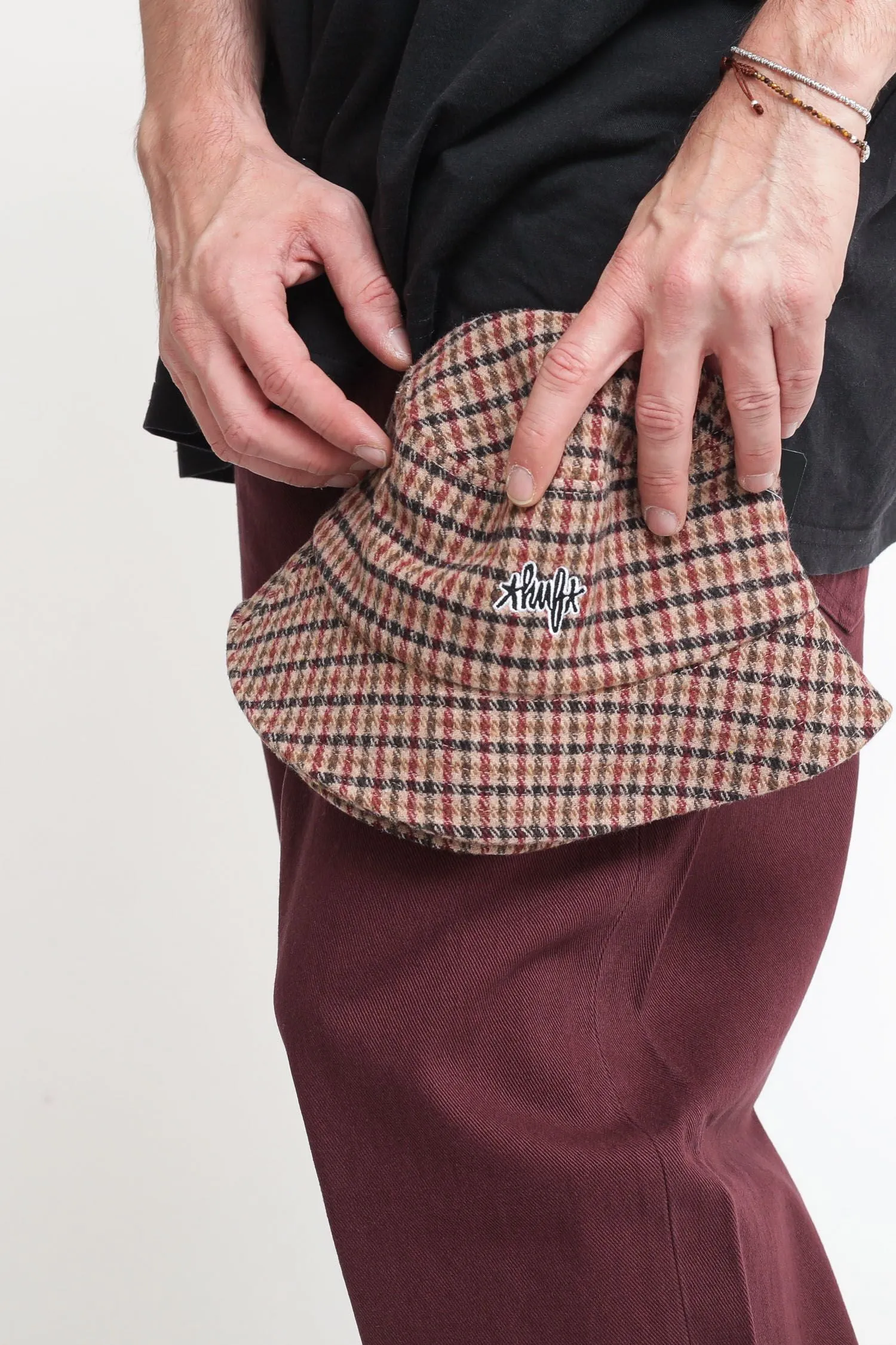 Watson Tweed Bucket - Brown