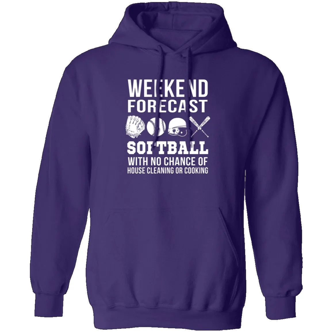 Weekend Forecast Softball T-Shirt
