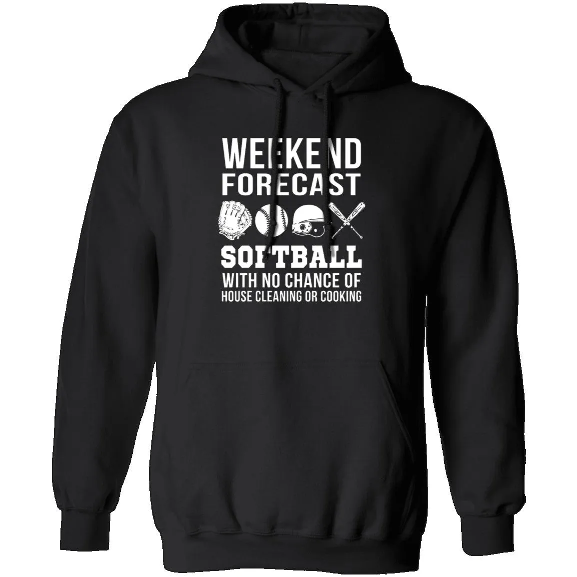Weekend Forecast Softball T-Shirt