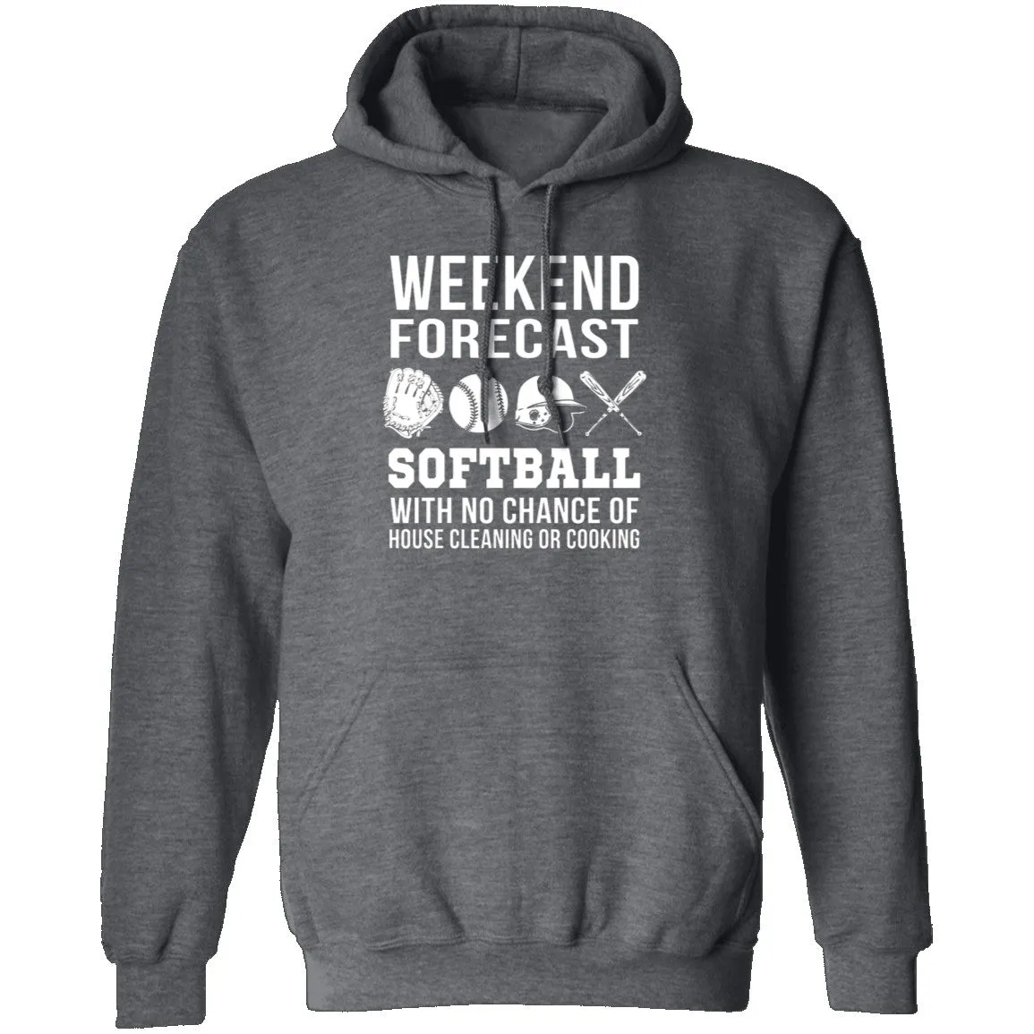 Weekend Forecast Softball T-Shirt