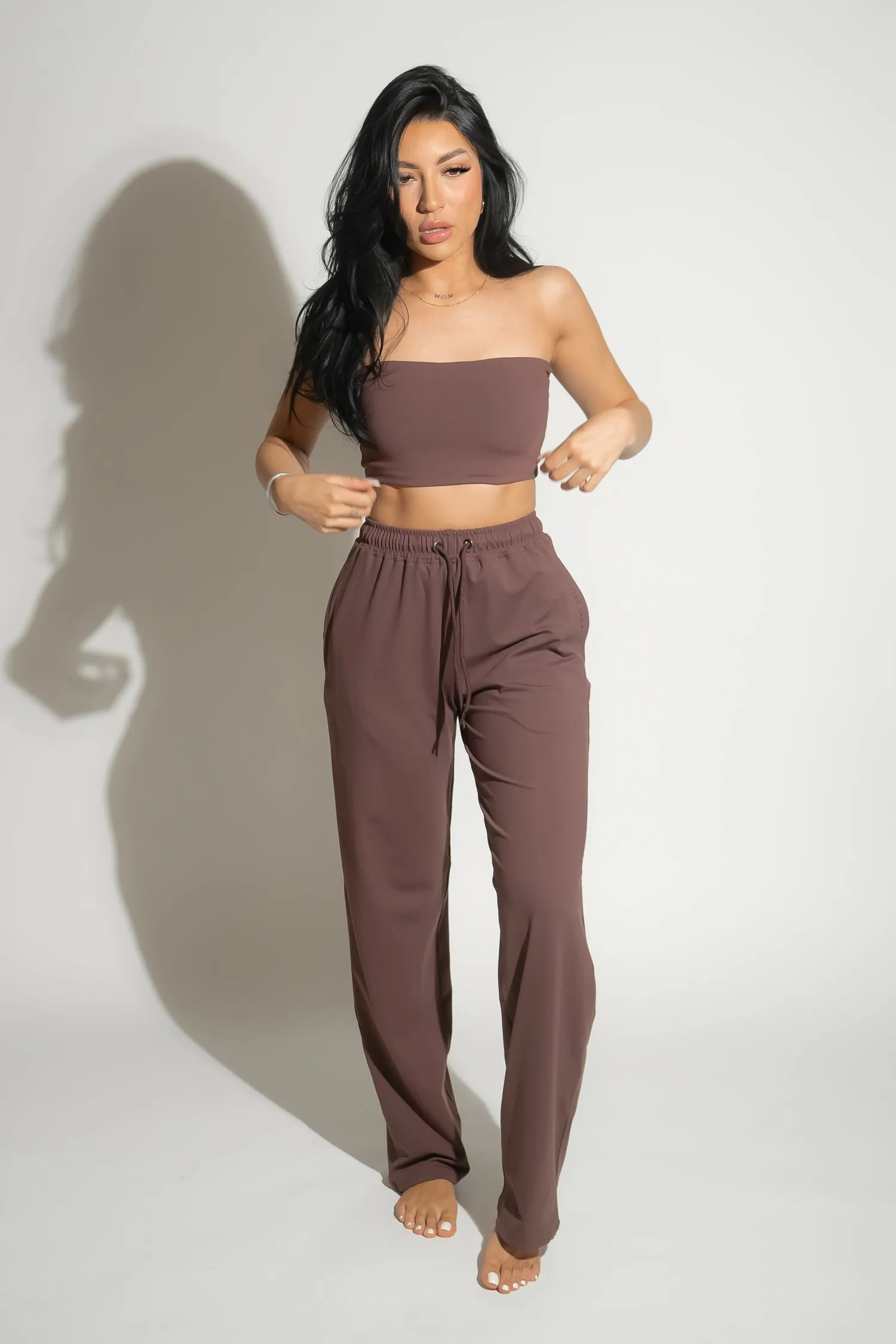 Weekend Trouser - Mahogany