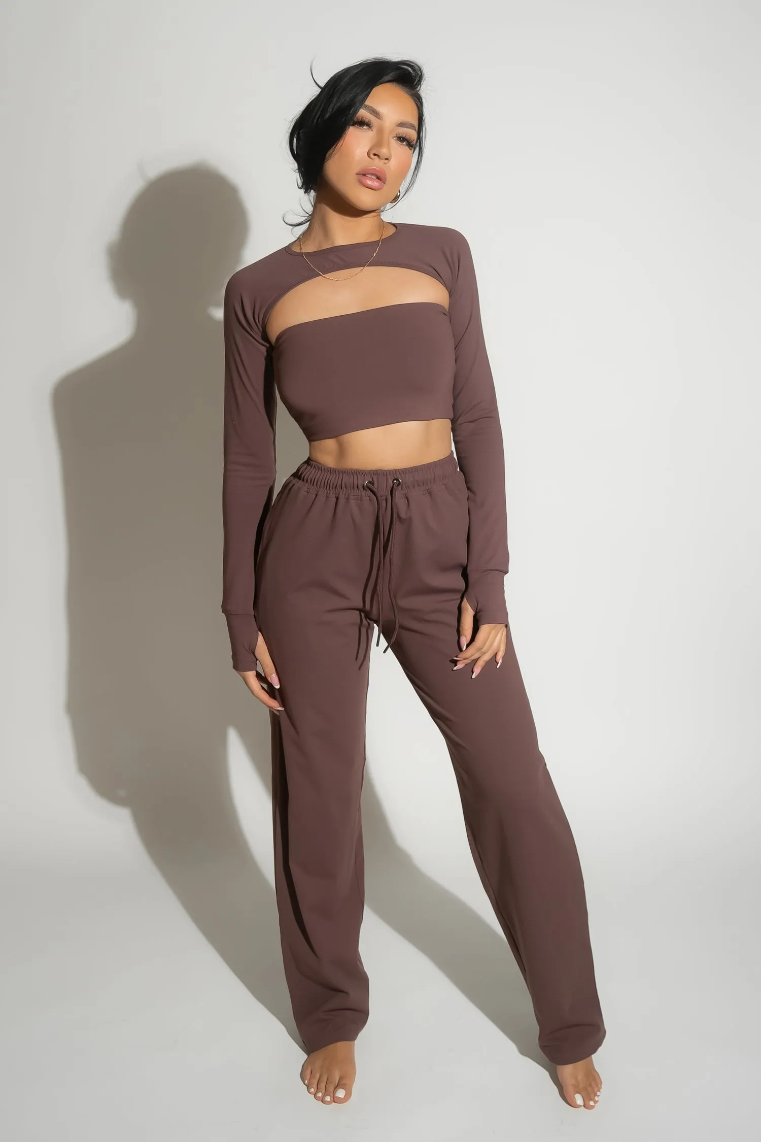 Weekend Trouser - Mahogany
