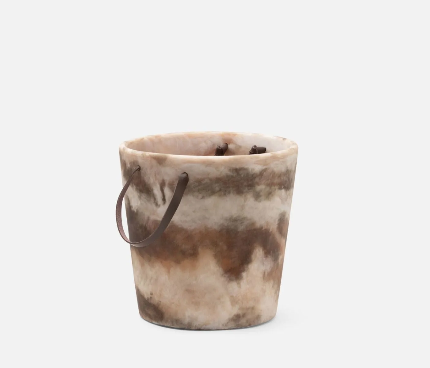 Wesley Brown Swirled Ice Bucket