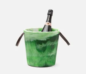 Wesley Green Swirled Ice Bucket