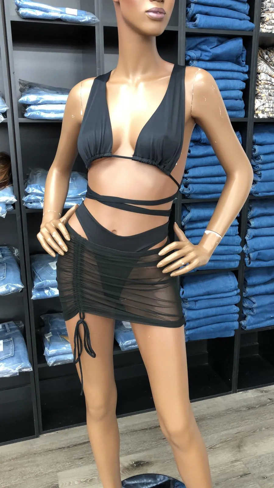 What a Beach Bikini  & Coverup