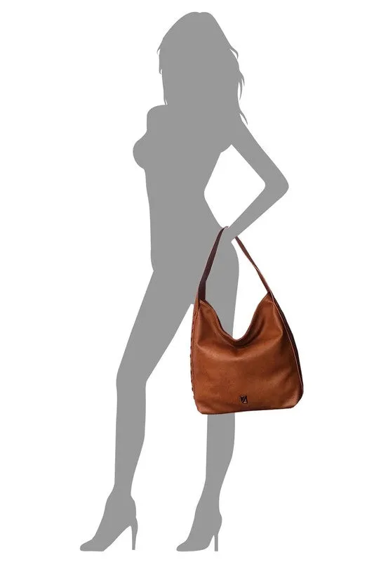 Whipstitch Shoulder Bag