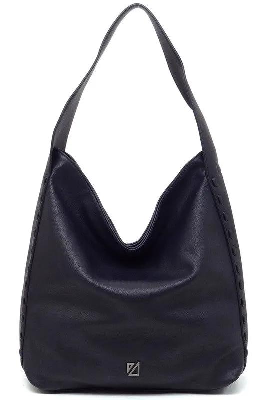 Whipstitch Shoulder Bag