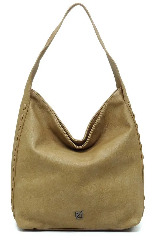 Whipstitch Shoulder Bag