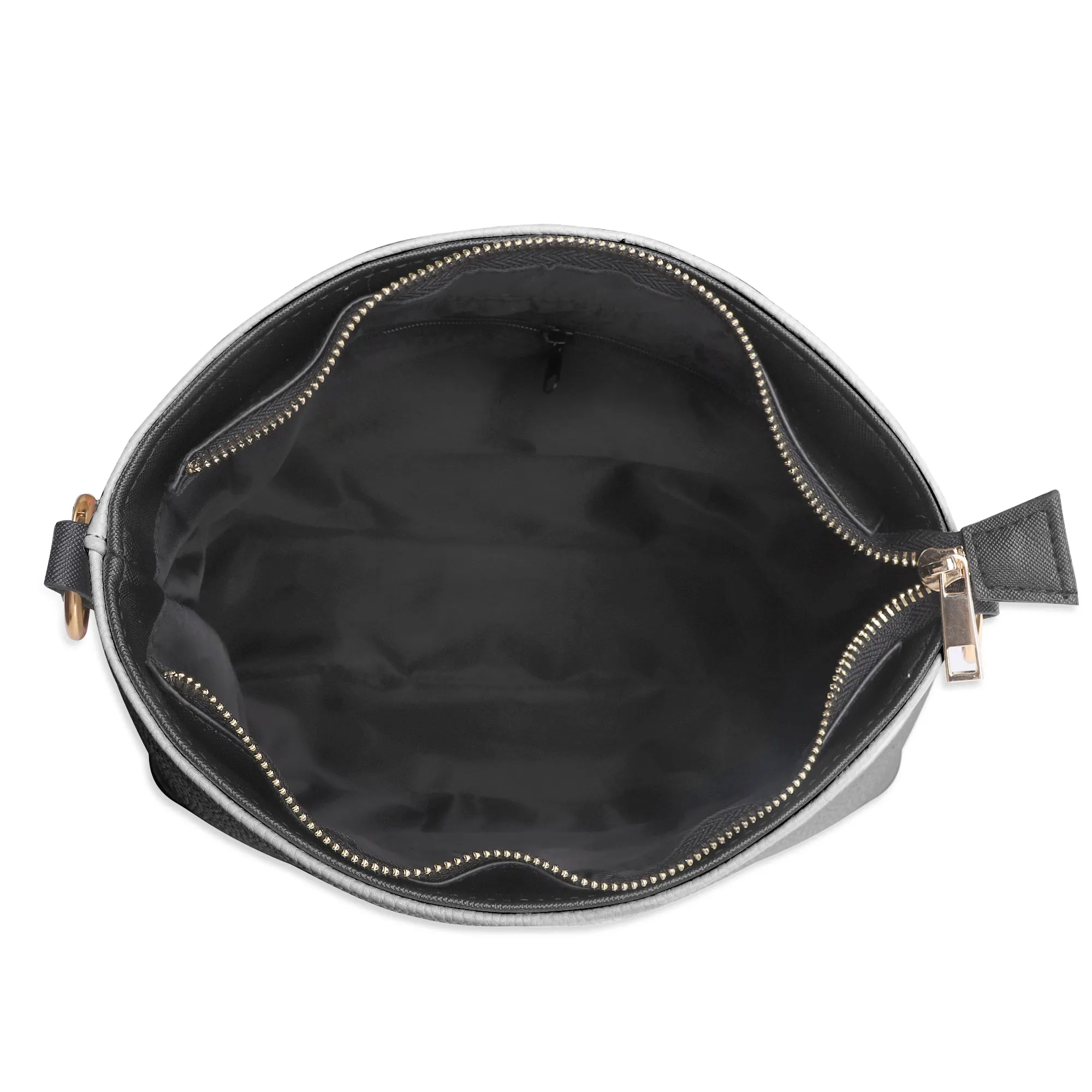 White Rabbit Dark and Whimsical Womens Bucket Bag Shoulder Bag