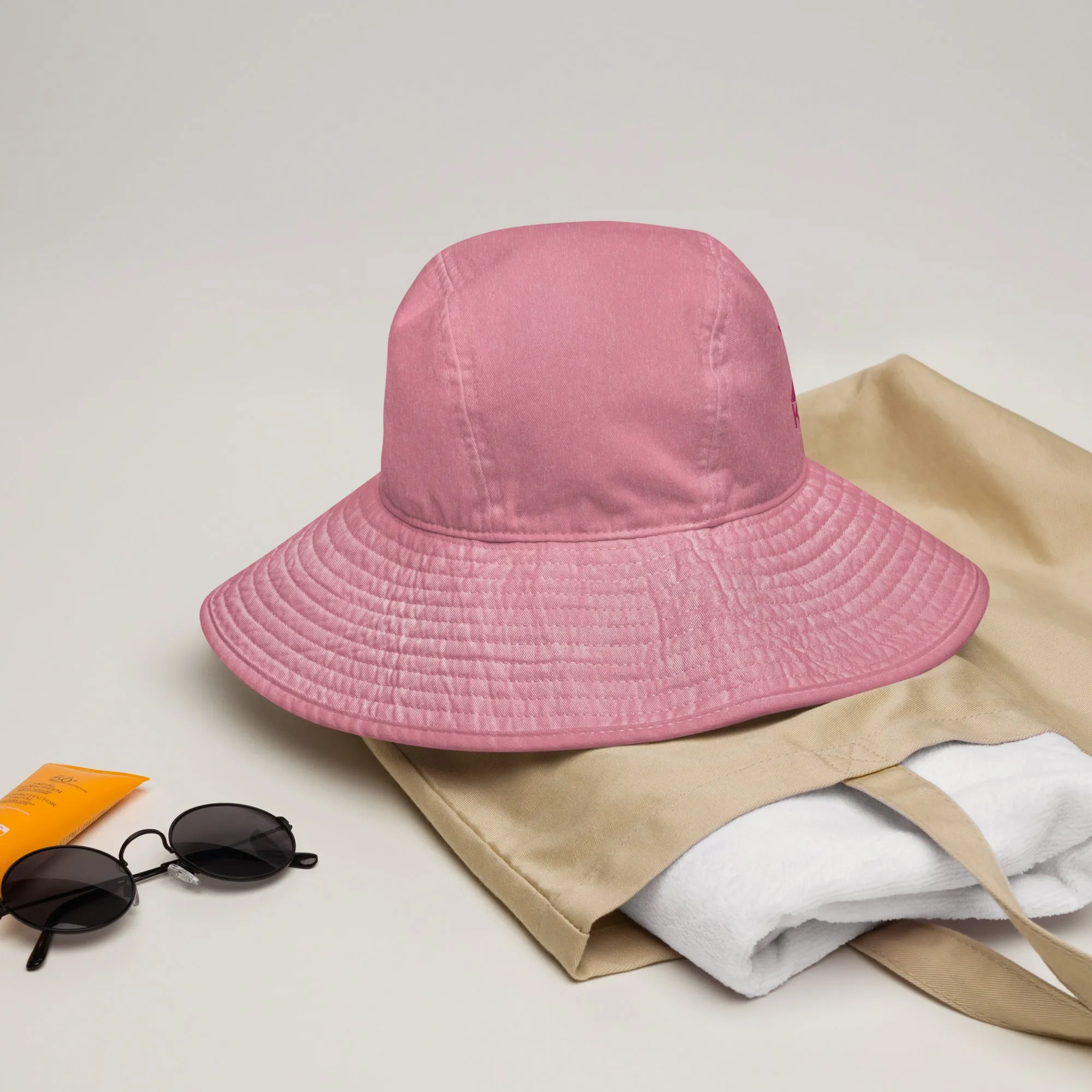 Wide brim bucket hat 'Florida'