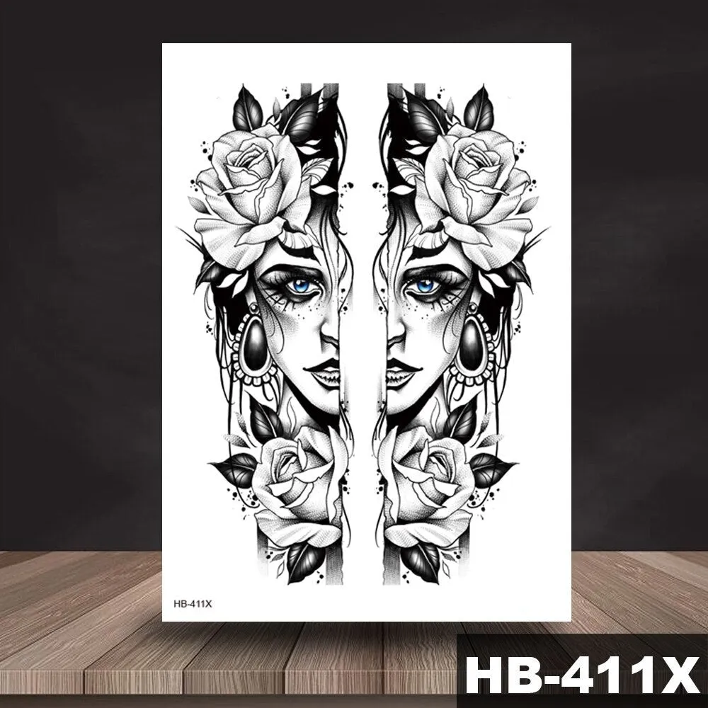 Wild Animal Temporary Tattoo