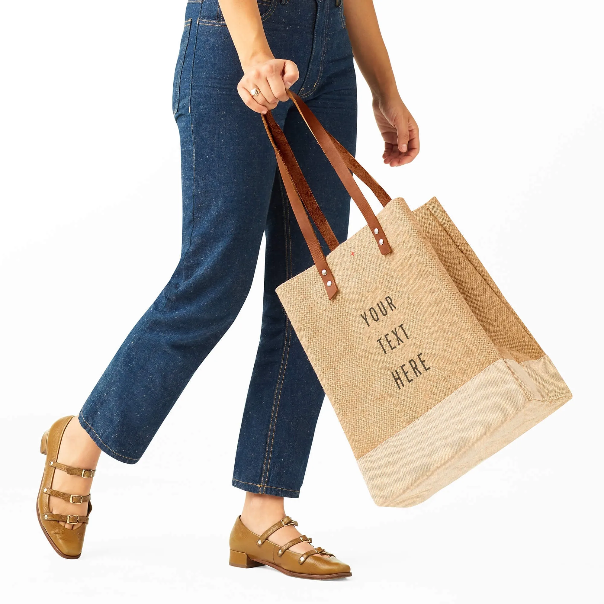 Wine Tote in Natural (033NA)