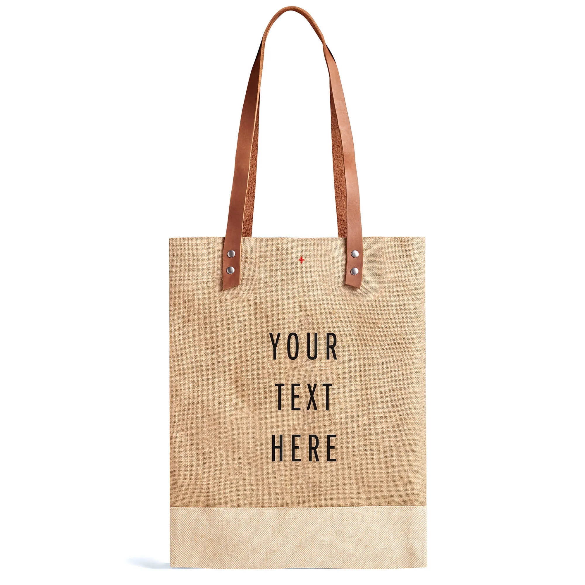 Wine Tote in Natural (033NA)