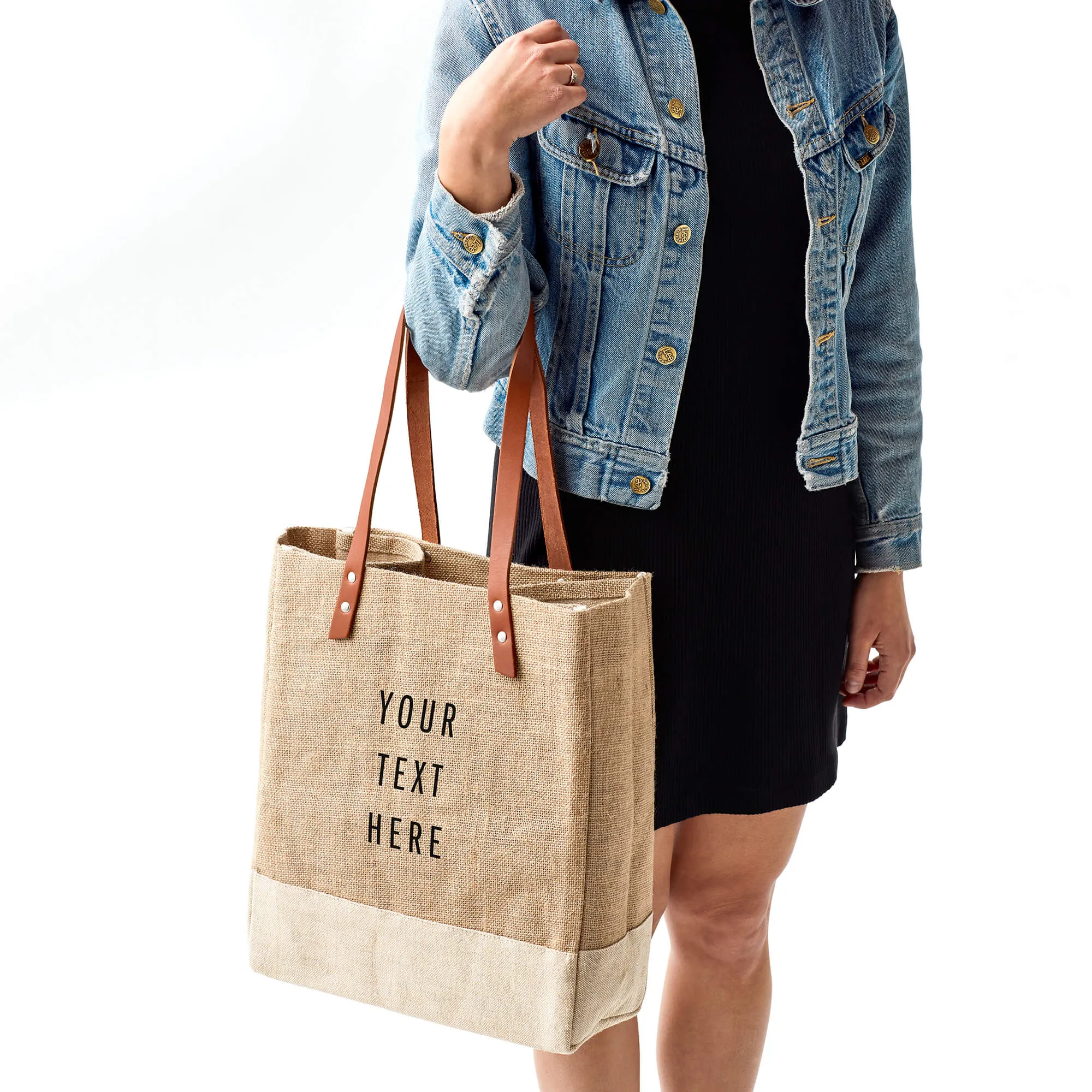 Wine Tote in Natural (033NA)