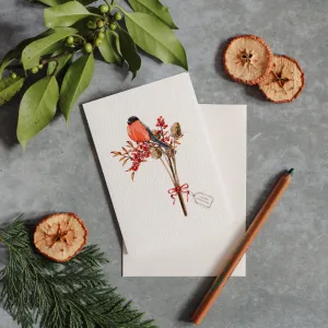 Winter Finch Card