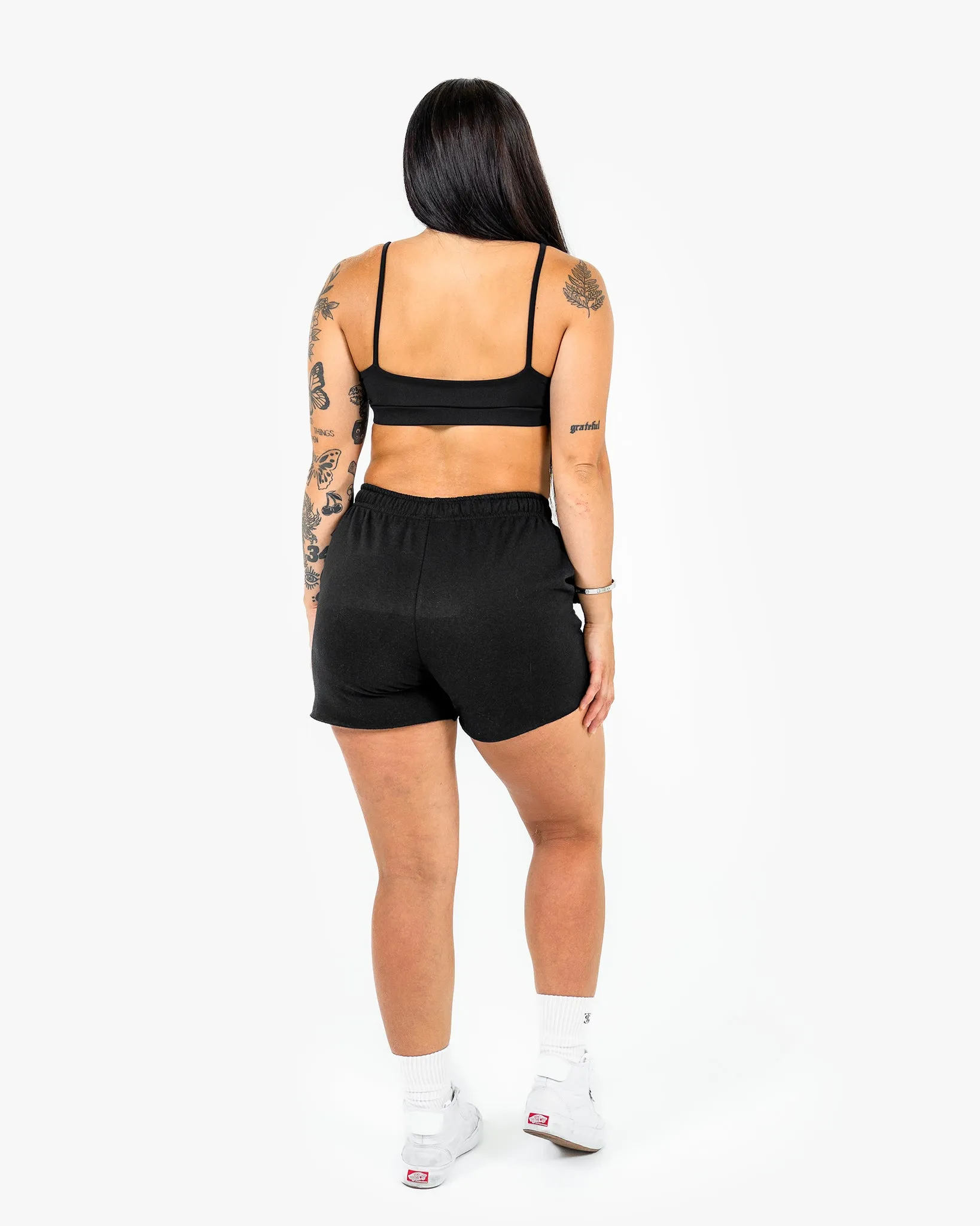 WKND Everyday Bra - Black w/ Green