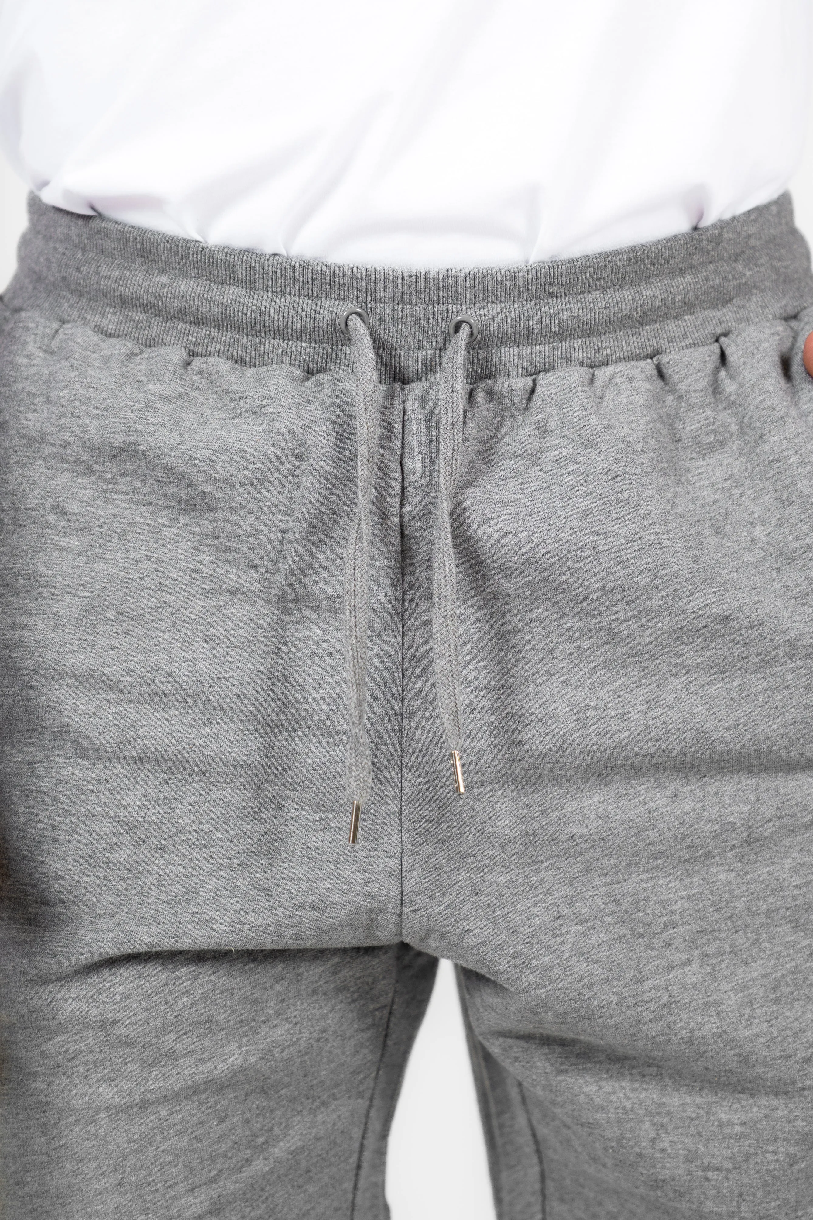 WKND Mens Comfort Shorts - Heather Grey w/ Yellow