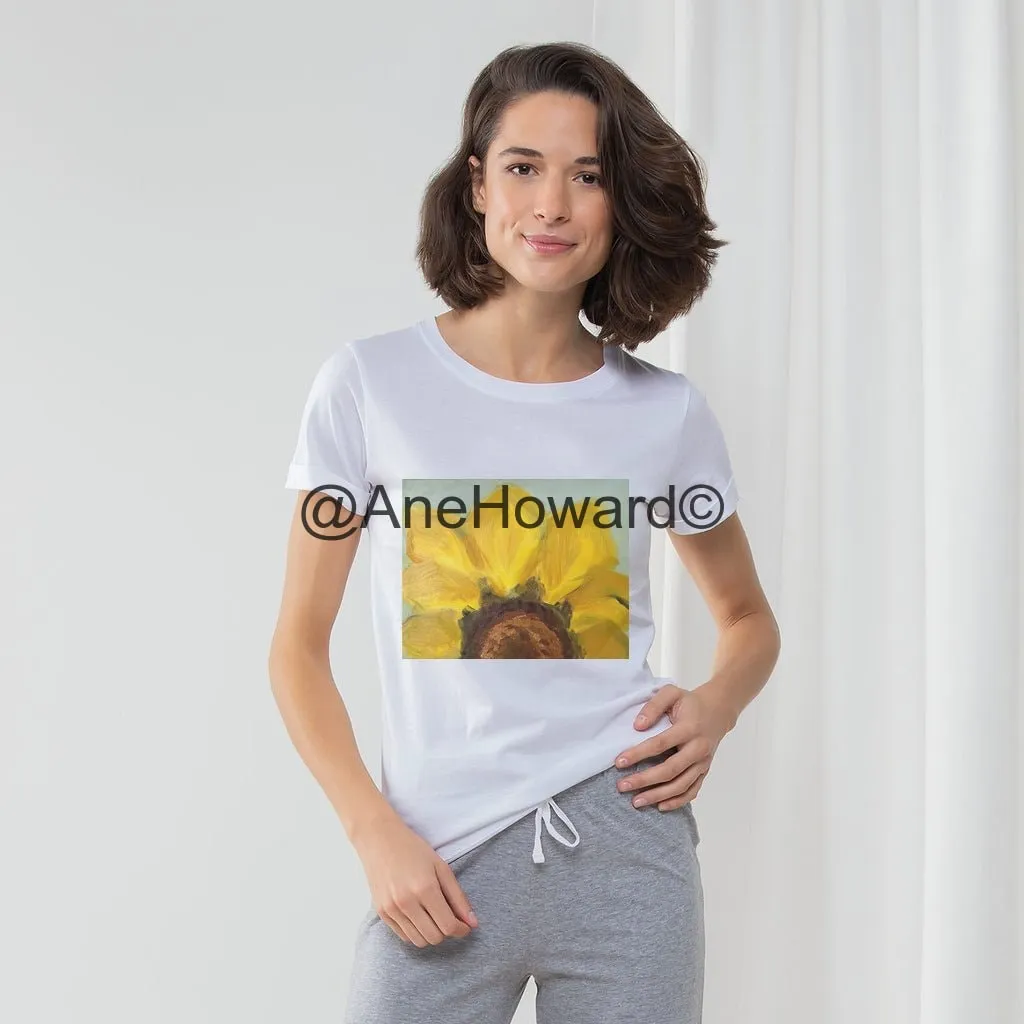 Women's Long Pant Pajama Set Sunflower