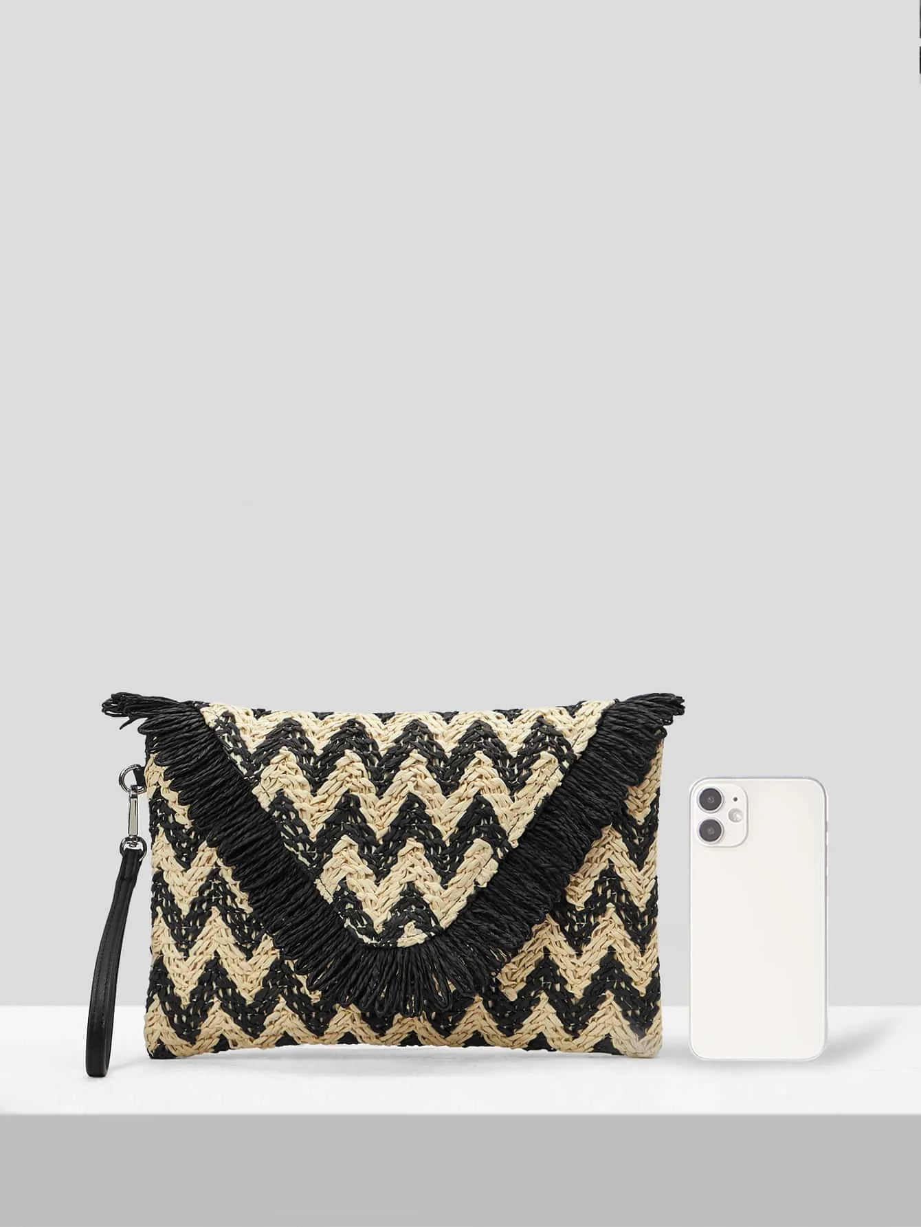 Woven Vector Teen Clutch Bag- FD ⚡
