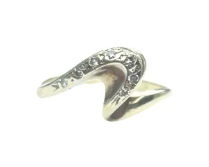 Yellow Gold Diamond Ring  (Authentic Pre-Owned)